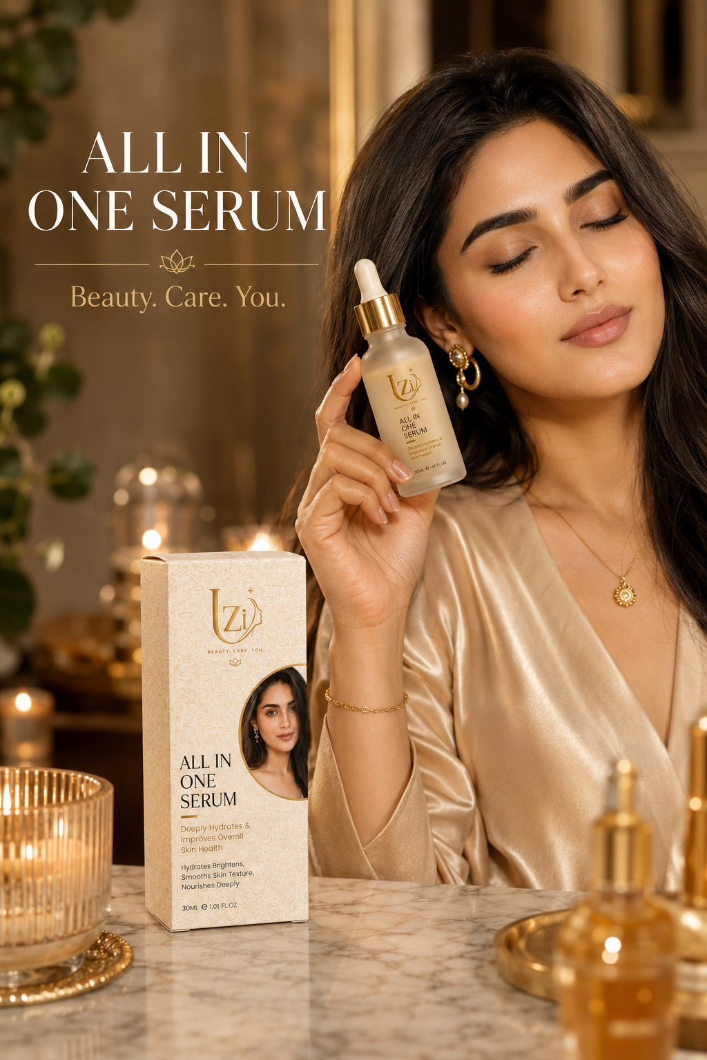 ChatGPT Image May 23, 2026, 07_59_07 AM UZI All in One Serum – Brighten, Hydrate, Firm & Clear Skin in One Bottle