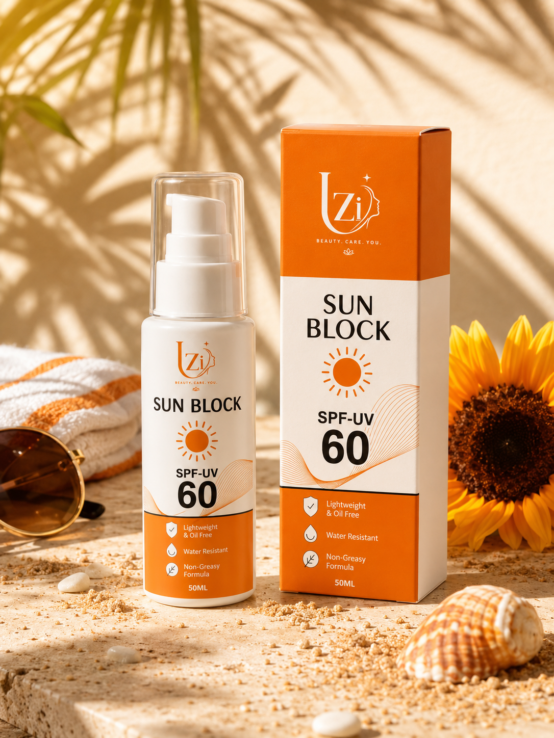 ChatGPT Image May 23, 2026, 08_19_02 AM UZI Sunscreen SPF 60 – Lightweight, Non-Greasy Sun Protection for All Skin Types - Image 4